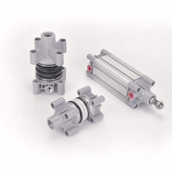 What are the applications of pneumatic cylinders?