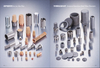  Bronze Stainless Steel Fiber Sintered Pneumatic Silencer Muffler Filter Element Noise Reduce