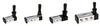 Hand Pull Push Lever Rotary Switch Foot Valve Hand Slide Push-button Manual Pneumatic Control Valve