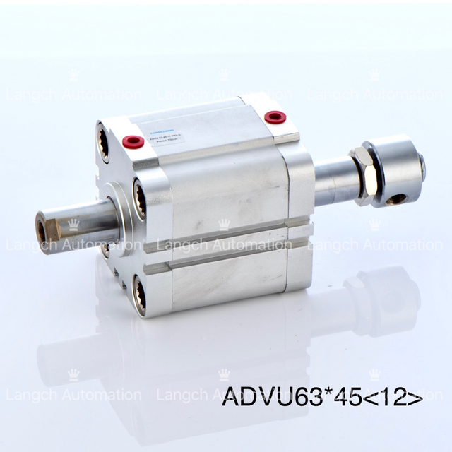 ADVU ACQ CQ2B SDA Aluminum Pneumatic Compact Cylinder 12mm to 125mm Bore