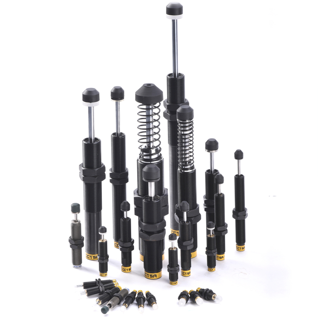 industrial shock absorber non-adjustable pneumatic shock absorber 