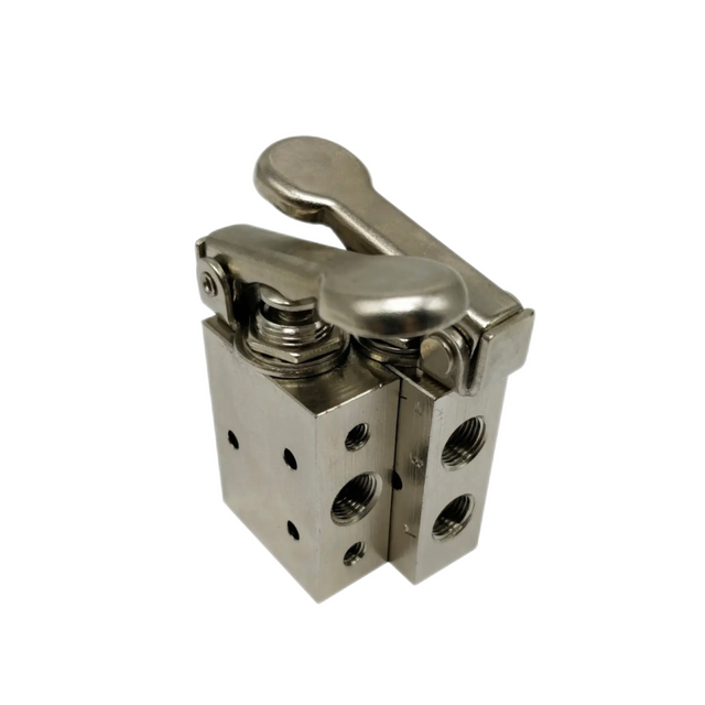 Pneumatic Toggle Valve Manual Switch Valve In Textile Industry