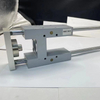 ISO6431 ISO6432 Standard Mini Compact Rodless Guide Rod Cylinder Kits Parts Cylinder Cover Cylinder Tube Piston Rod