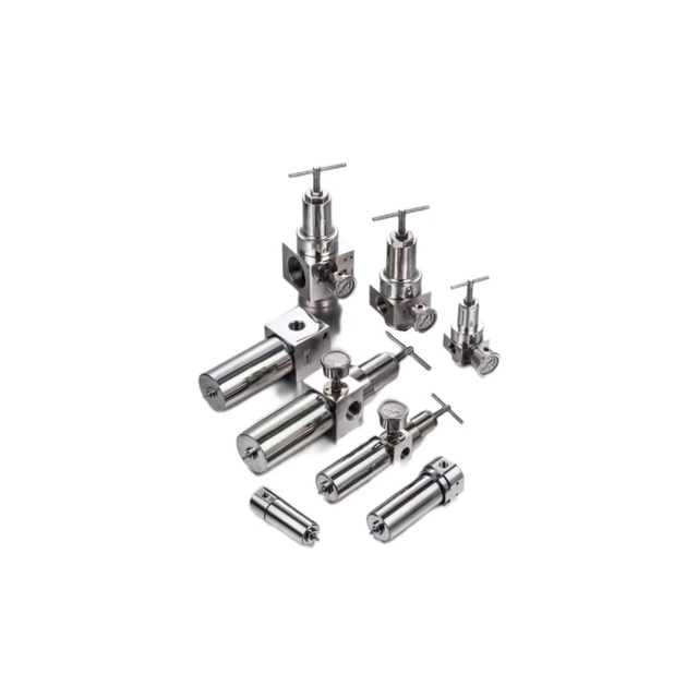 Stainless Steel Aluminum Regulator Filter Air Souce Treatment Units