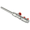 Stainless Steel DN15 DN20 Filling Valve 20 To 13mm Internal Sealing Filling Nozzle Pneumatic Filling Valve