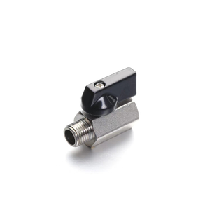 Stainless Steel Brass Pneumatic Mini Ball Valve